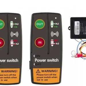 ZDALNE BEZPRZEWODOWE STEROWANIE WYCIĄGARKI WINDY WCIĄGARKI 12V 24V 2X PILOT Tani