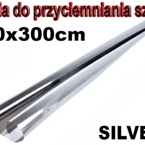 Folia przyciemniająca szyby SILVER srebrna 50x300 Najlepsza cena