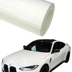Promocja FOLIA BIAŁY CRYSTAL PET POŁYSK 50cm x 152cm BIAŁA SAMOCHODOWA SAMOPRZYLEPNA