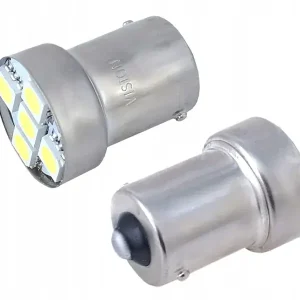 Żarówka VISION R5W R10W 12V 5x2835 SMD LED biała Bezpieczna płatność
