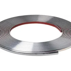 Tani Listwy elastyczne chromowane listwa chrom ozdobna samoprzylepna 9mm x 8m