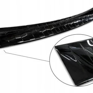 Autentyczny Nakładka na zderzak tylny do Volvo V70 3 FL (Czarn