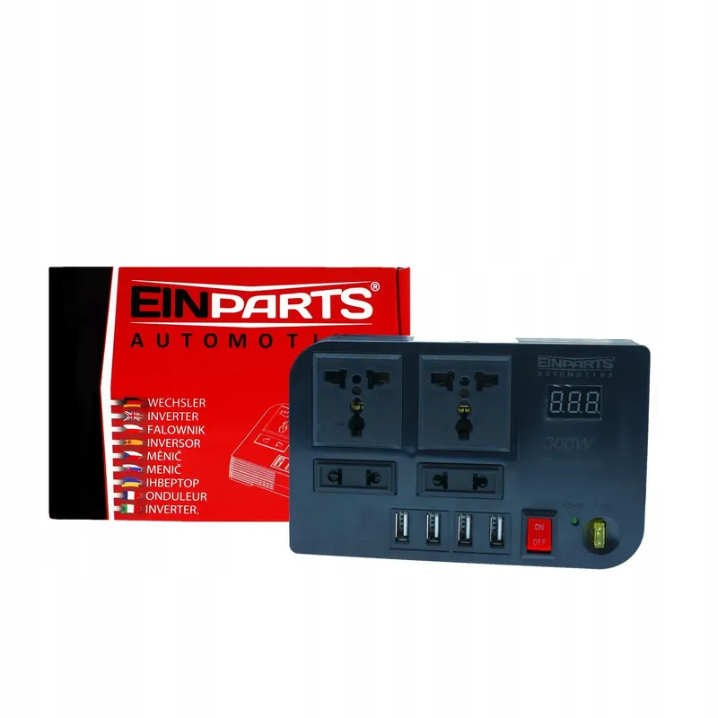 EPACC114 Inwerter Przetwornica napięcia 24V na 230V 200W Nowość