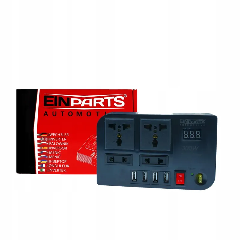 Tylko dziś EPACC114 Inwerter Przetwornica napięcia 24V na 230V 200W