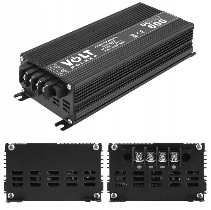 Kup teraz PRZETWORNICA REDUKTOR NAPIĘCIA 24V OBNIŻAJĄCA NA 12V 600W 50A