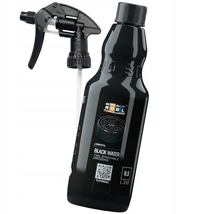 ADBL Black Water Dressing Czernidło Do Opon i Gumy Przyciemnia Zabezpiecza Bezpieczna płatność