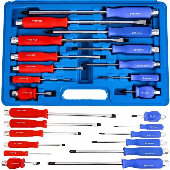 ZESTAW WKRĘTAKÓW WKRĘTAKI DO POBIJANIA PODBIJANIA ŚRUBOKRĘTY 12SZT PH2 Tylko dziś