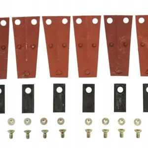 ZESTAW NAPRAWCZY KOSIARKI ROTACYJNEJ 1,65M 1,85M TRZYMAKI NOŻE + ŚRUBY KPL Szybka dostawa