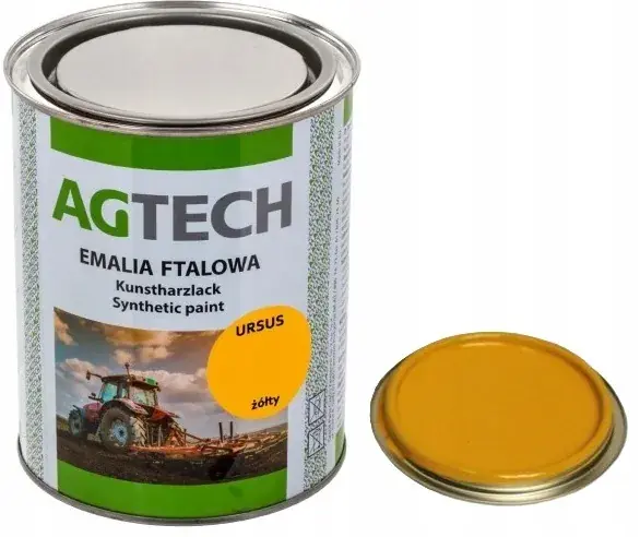 Zamów teraz Farba żółta lakier żółty URSUS C-330 C-360 0,8L Szybkoschnąca Agtech