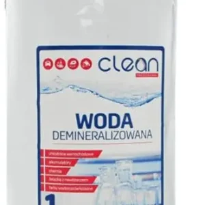 Woda demineralizowana Clean Professional 1 litr Oferta
