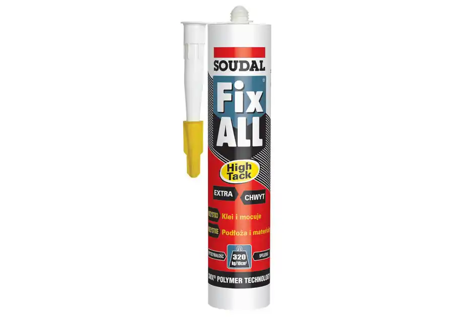 Kup teraz Soudal Klej-uszczelniacz hybrydowy Fix All High Tack 290ml biały