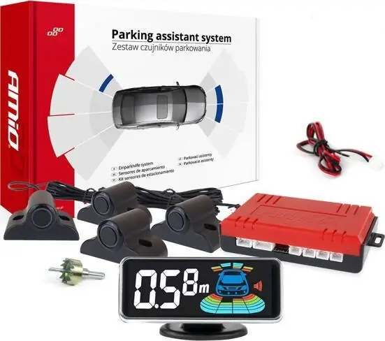 AMiO Czujniki parkowania cofania czarne LED 3D TRUCK BUS AMIO-03189 Zamów teraz