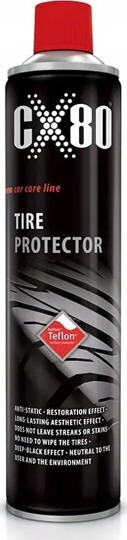 Wysoka jakość CX80 CX80 TIRE PROTECTOR TEFLON 600ML PIELĘGNACJA OPON