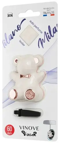 Oferta limitowana Odświeżacz powietrza zapach samochodowy VINOVE ViBEAR MILANO