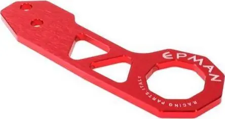 Oryginalny MTuning_F Zaczep Holowniczy Tył Czerwony