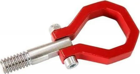 Tani MTuning_F Zaczep Holowniczy Przód BMW E30 E36 E46 Z3 Z4 Czerwony