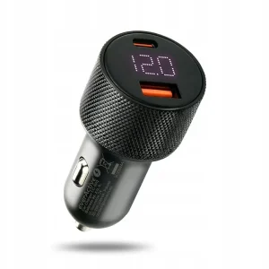 Ostatnia szansa Ładowarka samochodowa 1x USB QC3.0, 1 x USB-C PD 75W czarna