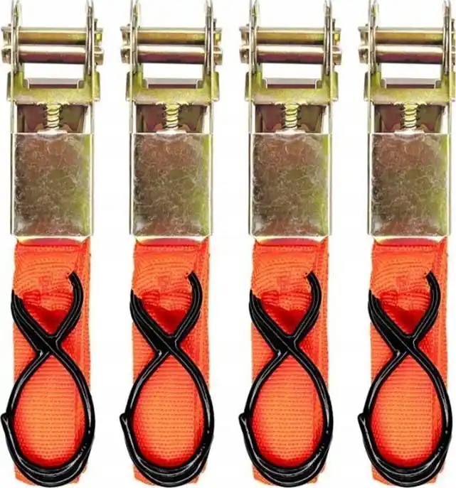 AMiO Pasy transportowe z napinaczem - zestaw 700kg 25mm 4,5m 4 szt. belt-03 Zwrot pieniędzy