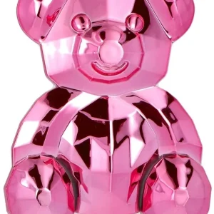 Stojak na telefon MIŚ - naklejany - różowy Niska cena