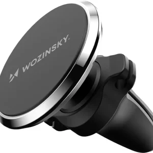 Nowość Wozinsky Uchwyt Wozinsky WUMKO na telefon magnetyczny na kratkę nawiewu do samochodu - czarny
