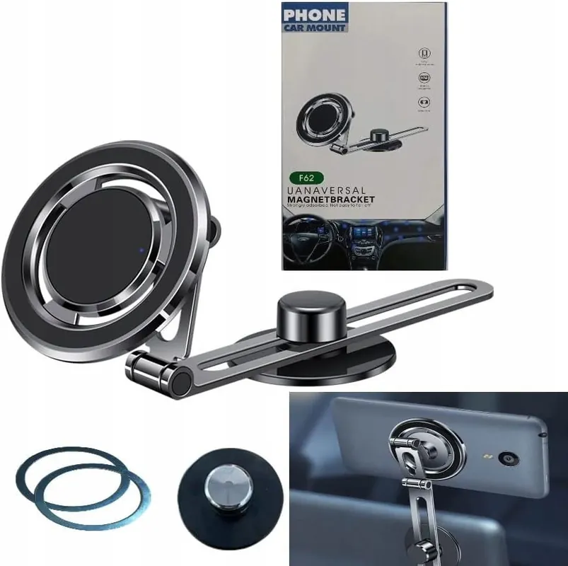 Uchwyt Magnetyczny Na Deskę Kokpit Samochód Telefon Smartfon Magsafe Iphone / T10 Ekspresowa dostawa