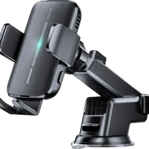 Joyroom Joyroom uchwyt samochodowy z ładowarką bezprzewodową 15W na kokpit deskę rozdzielczą czarny (JR-ZS245) Popularny