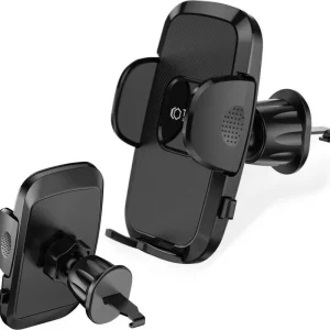4kom.pl Uchwyt samochodowy Holder uniwersalny do kratki V3 Vent Car Mount do auta na telefon Black Kup teraz