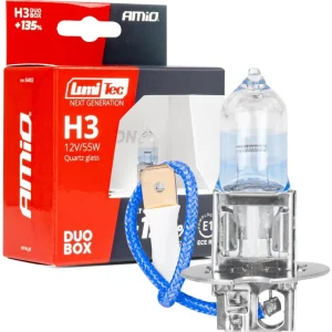 Tylko dziś AMiO Żarówki halogenowe h3 12v 55w lumitec next generation duo amio-04403