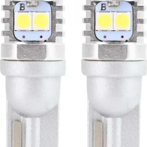 Szybka dostawa AMiO Żarówki led canbus 3030 6smd t10 w5w w10w white