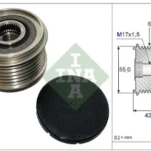 INA Sprzęgło jednokierunkowe alternatora INA 535 0154 10 Zamów teraz