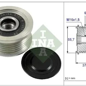 INA Sprzęgło jednokierunkowe alternatora INA 535 0226 10 Tylko dziś