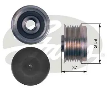 Ostatnia szansa GATES Alternator - sprzęgło jednokierunkowe GATES OAP7133