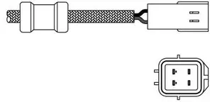 DELPHI Sonda lambda DELPHI ES20049-12B1 Wyprzedaż