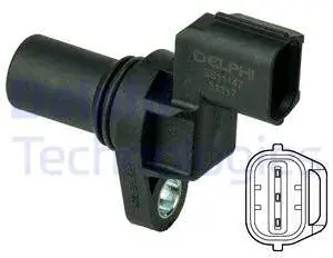 DELPHI Czujnik, pozycja wałka rozrządu SS11147 SS11147 Popularny