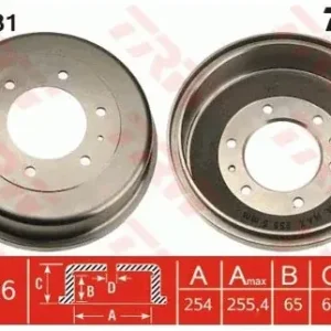 Tani TRW Bęben hamulcowy DB4281