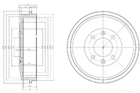 Kup teraz DELPHI Bęben hamulcowy BF169