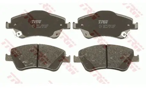 TRW Zestaw klocków hamulcowych, hamulce tarczowe GDB3481 Bezpieczna płatność