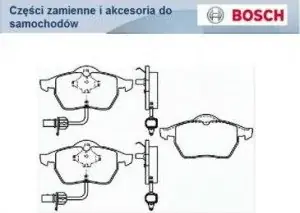Darmowa dostawa BOSCH KLOCKI HAMULCOWE 0986424541