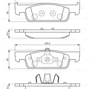 Bosch Klocki hamulcowe 0 986 494 661 Najlepsza cena
