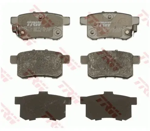 TRW Zestaw klocków hamulcowych, hamulce tarczowe GDB3482 Ekspresowa dostawa