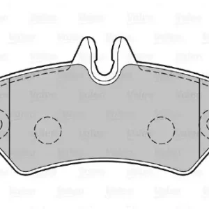 Tani VALEO Zestaw klocków hamulcowych, hamulce tarczowe 301728