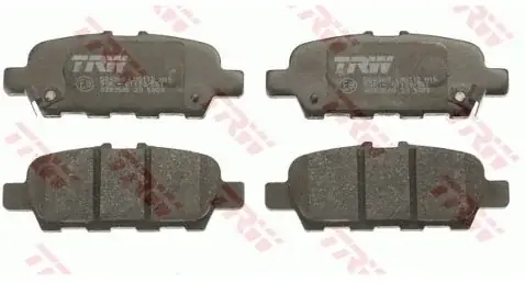 Oferta TRW Zestaw klocków hamulcowych, hamulce tarczowe GDB3508