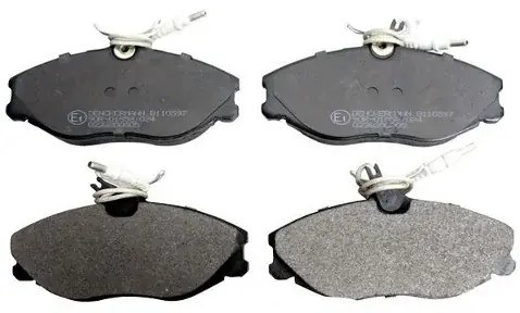 DENCKERMANN Zestaw klocków hamulcowych, hamulce tarczowe B110597 Bezpieczna płatność