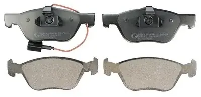 DENCKERMANN Zestaw klocków hamulcowych, hamulce tarczowe B110910 Bezpieczna płatność