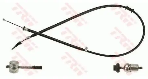 Oryginalny TRW Cięgno, hamulec postojowy GCH2658