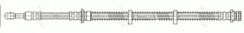 TRW Przewód hamulcowy elastyczny PHD345 Zwrot pieniędzy