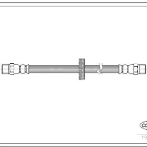 Ostatnia szansa Corteco Przewód hamulcowy elastyczny 19018180