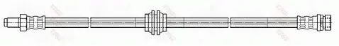 TRW Przewód hamulcowy elastyczny PHB430 Szybka dostawa