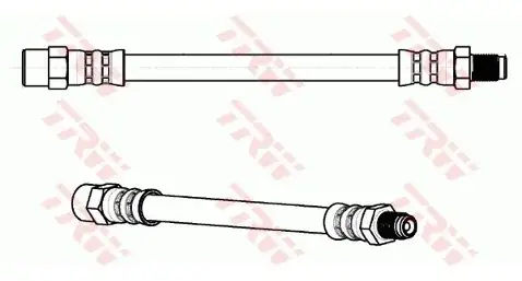 TRW Przewód hamulcowy elastyczny PHB128 Bezpieczna płatność