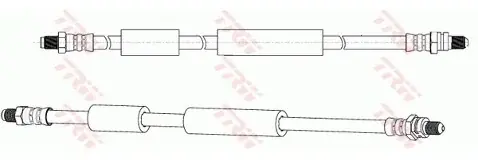 TRW Przewód hamulcowy elastyczny PHC288 Niska cena